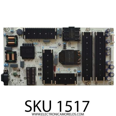 FUENTE DE PODER PARA TV HISENSE / NUMERO DE PARTE 304400 / RSAG7.820.9983/ROH / CQC13134095636 / HLL-9983WA / PANEL JHD550X3U52-T1L7\S0\FJ\GM\ROH / DISPLAY T550QVN10.2 / MODELOS 55U7H / 55U7G